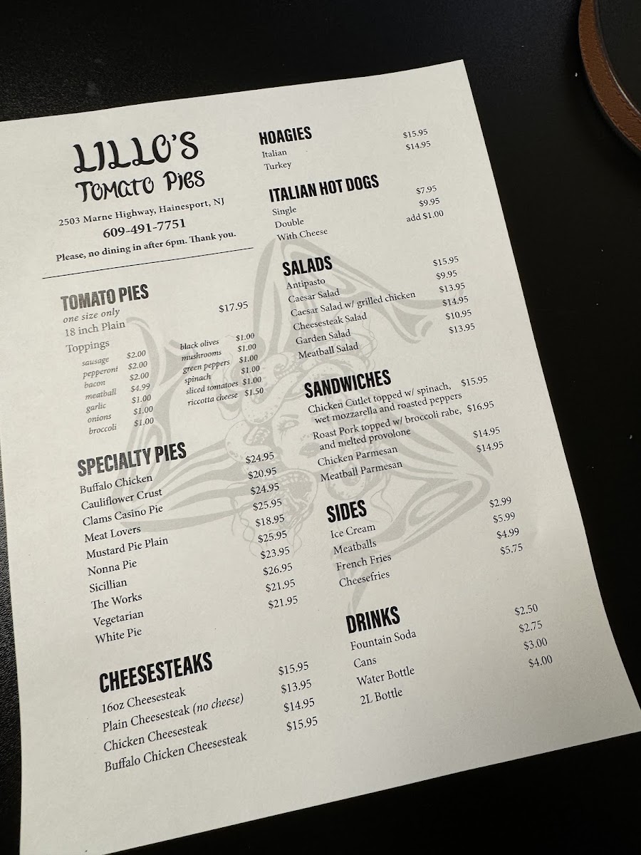 Menu Lillo's Tomato Pies-4